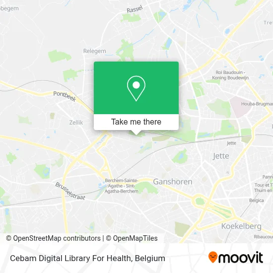 Cebam Digital Library For Health map