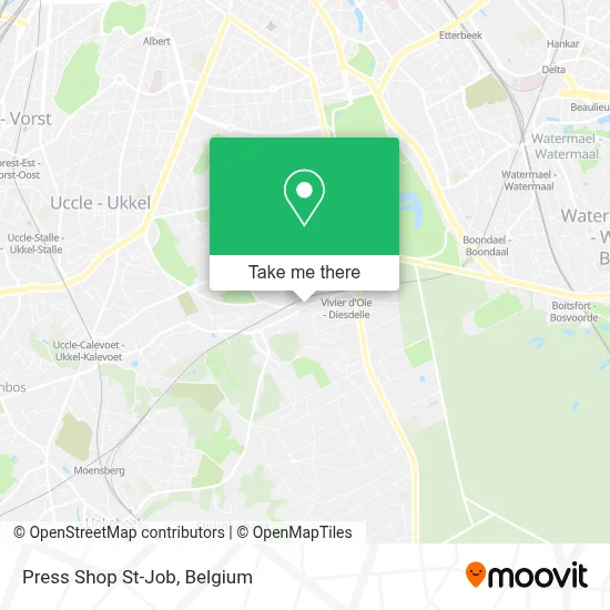Press Shop St-Job map