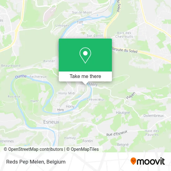 Reds Pep Melen map