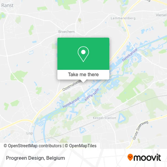 Progreen Design map