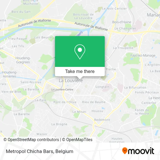 Metropol Chicha Bars plan