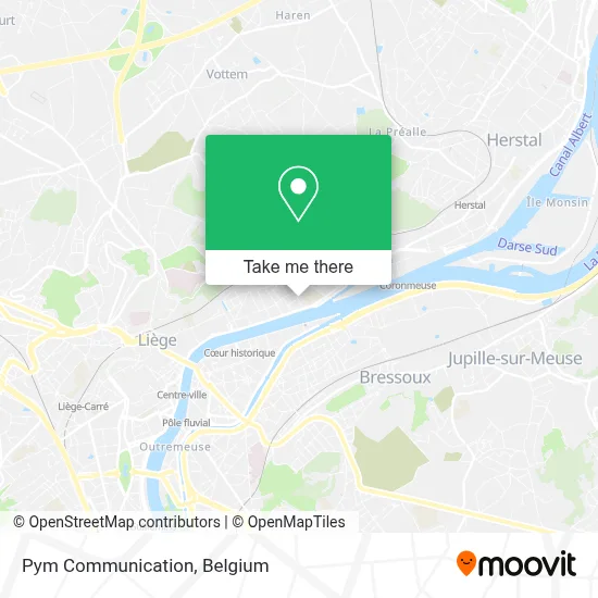Pym Communication map