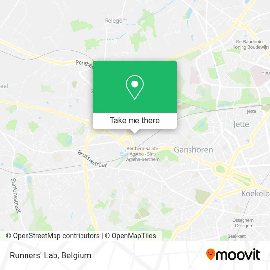 Runners' Lab map