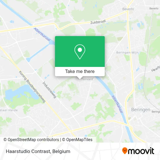 Haarstudio Contrast map