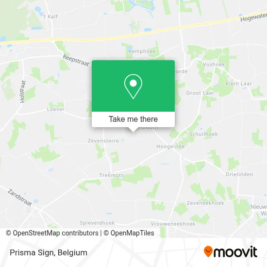 Prisma Sign map