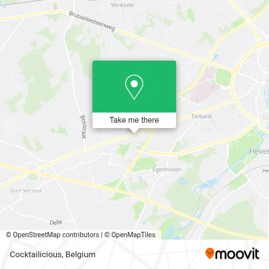 Cocktailicious map