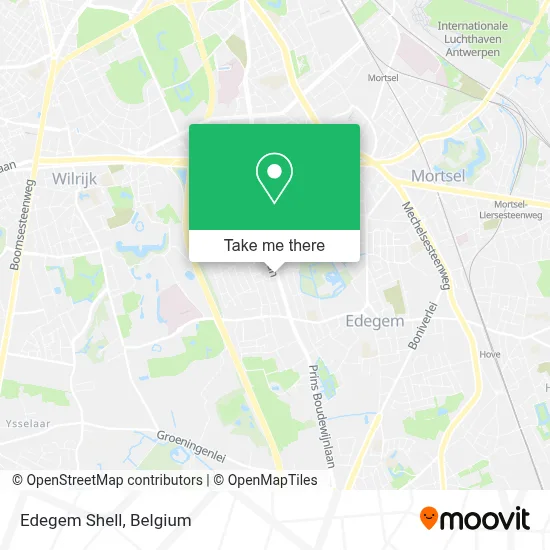 Edegem Shell plan
