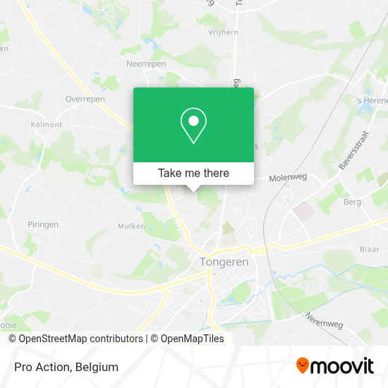 Pro Action map