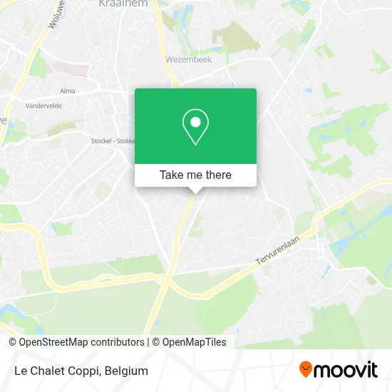 Le Chalet Coppi map