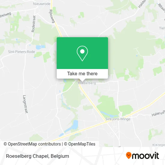 Roeselberg Chapel map