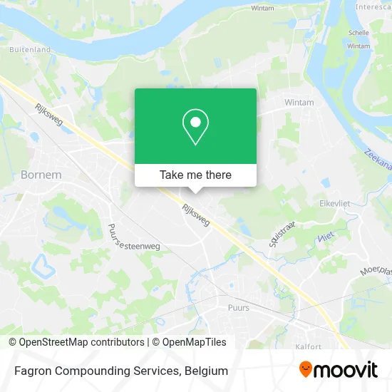 Fagron Compounding Services map