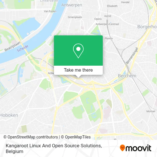 Kangaroot Linux And Open Source Solutions map
