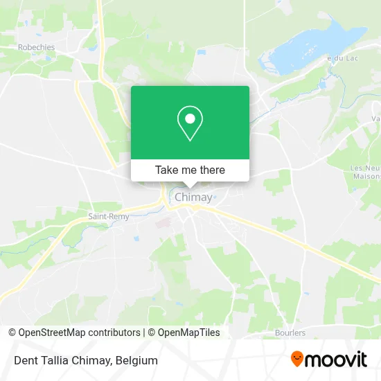 Dent Tallia Chimay map