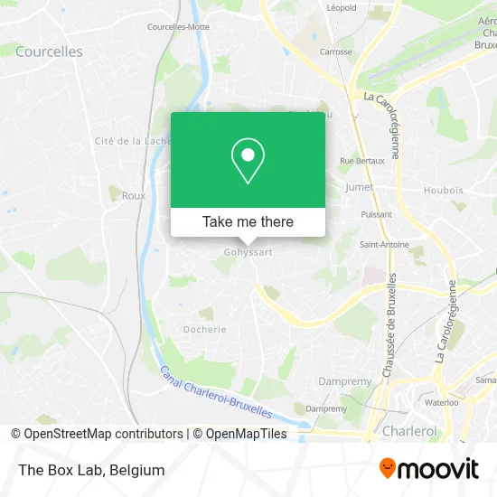 The Box Lab map