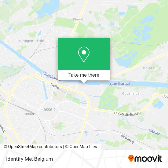 Identify Me map