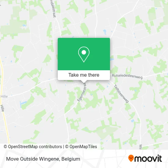 Move Outside Wingene map