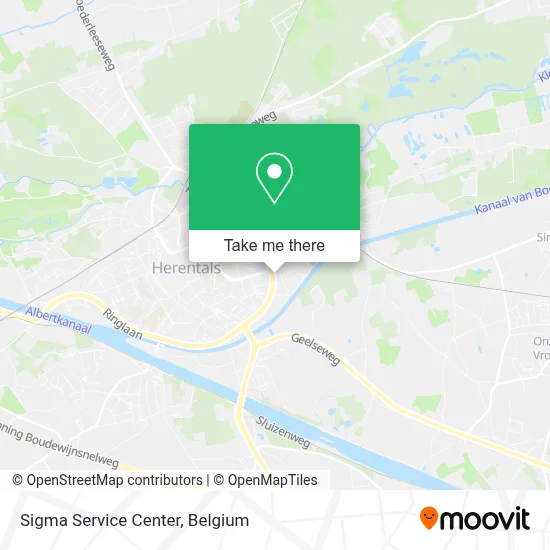 Sigma Service Center map