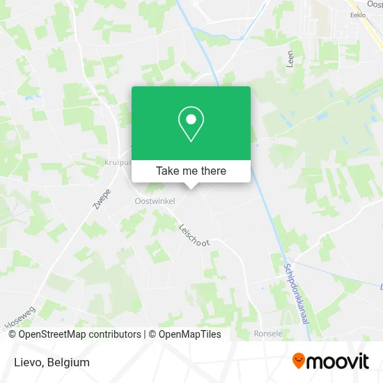 Lievo map