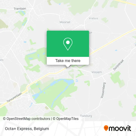 Octa+ Express map
