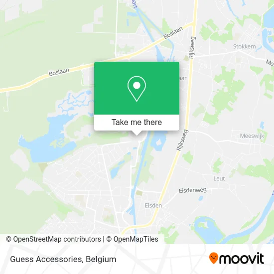 Guess Accessories map