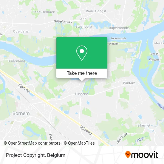 Project Copyright map