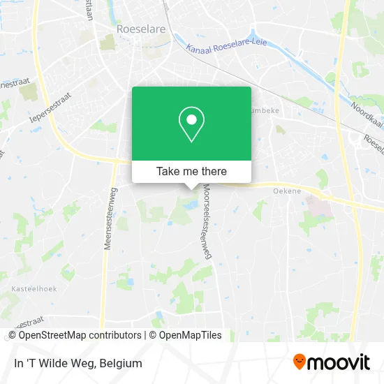 In 'T Wilde Weg map