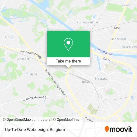 Up-To-Date Webdesign map