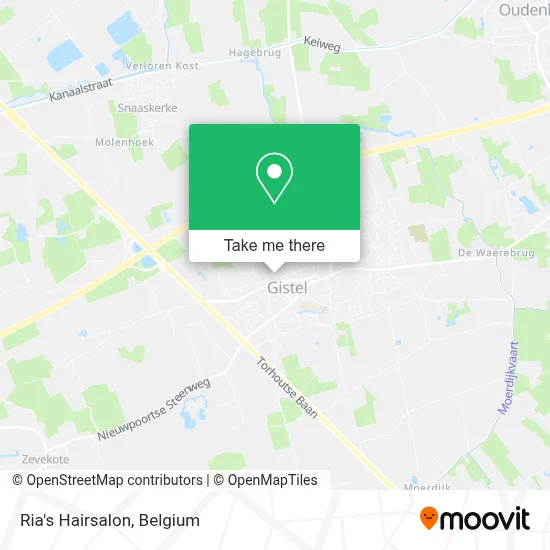 Ria's Hairsalon map