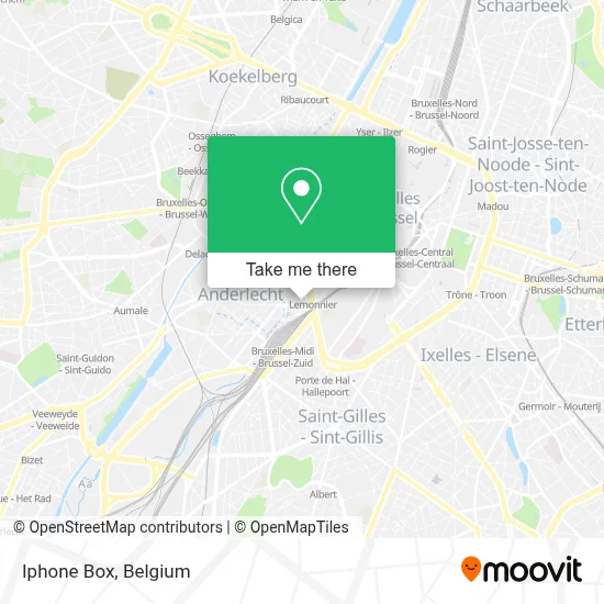 Iphone Box map