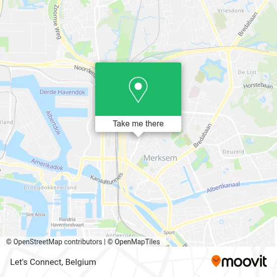 Let's Connect map
