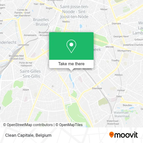 Clean Capitale map