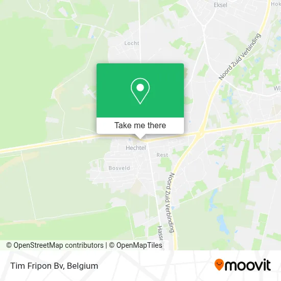Tim Fripon Bv map