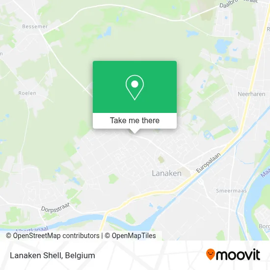 Lanaken Shell map