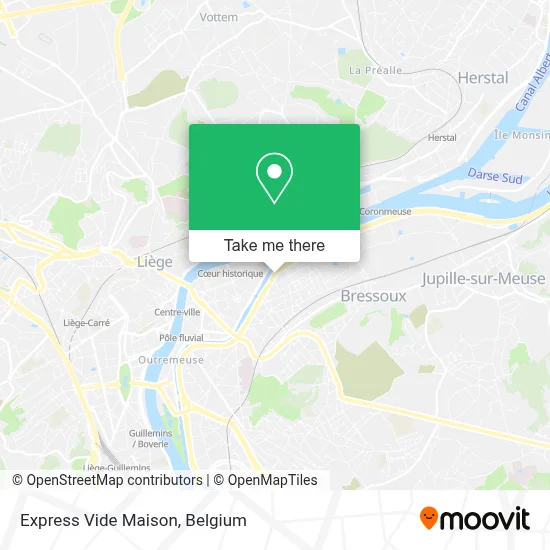 Express Vide Maison map