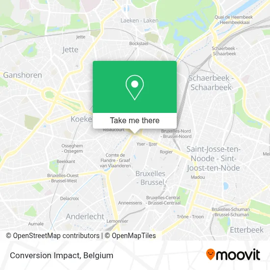 Conversion Impact map