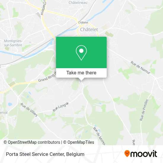 Porta Steel Service Center map