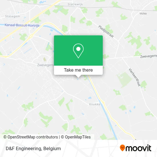 D&F Engineering map