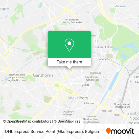 DHL Express Service Point (Gks Express) map