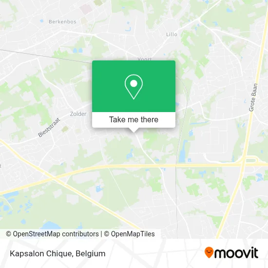 Kapsalon Chique map
