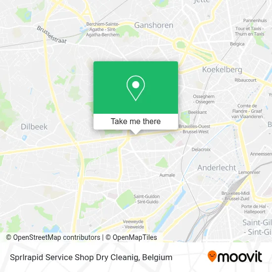 Sprlrapid Service Shop Dry Cleanig map