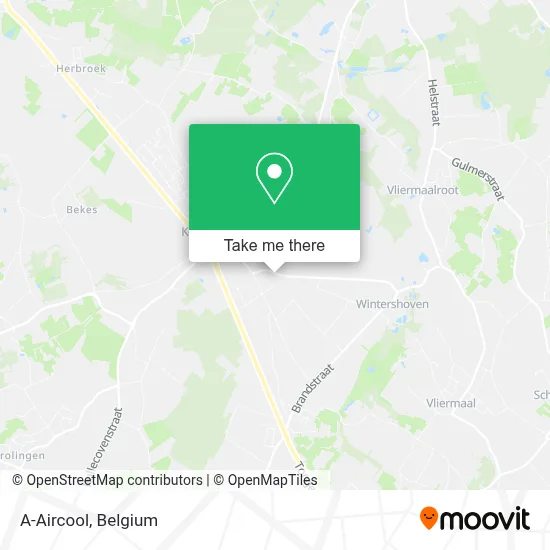 A-Aircool map
