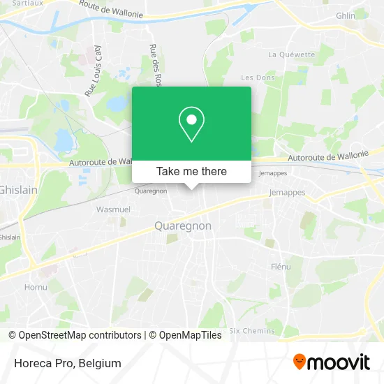 Horeca Pro map