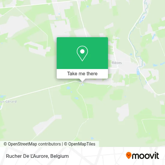 Rucher De L'Aurore map