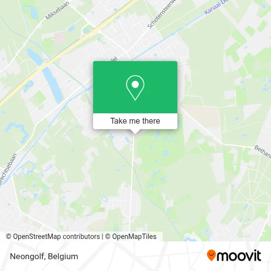Neongolf map