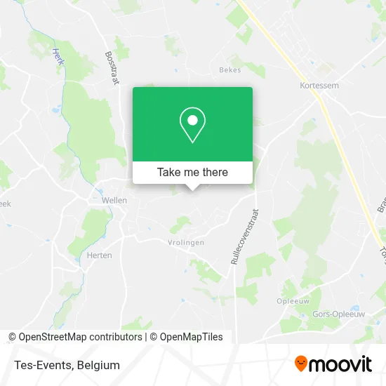 Tes-Events map