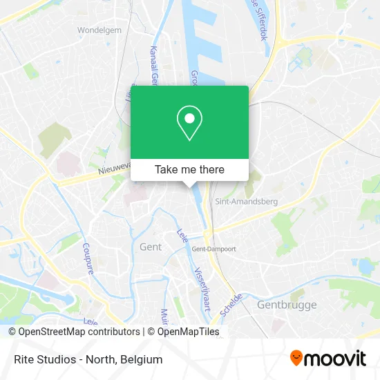 Rite Studios - North map