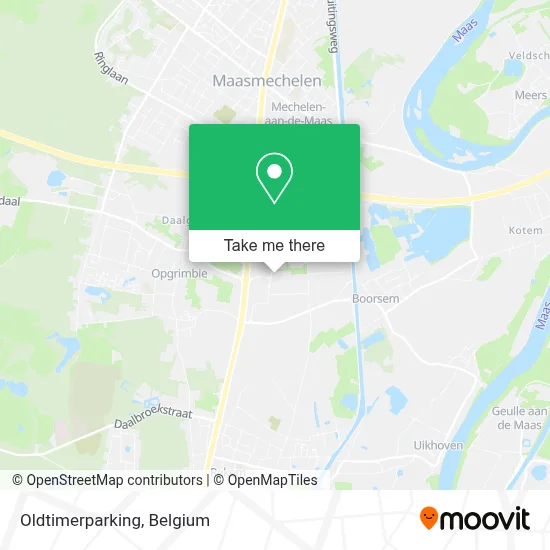 Oldtimerparking map