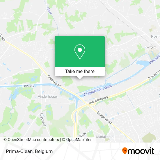 Prima-Clean map