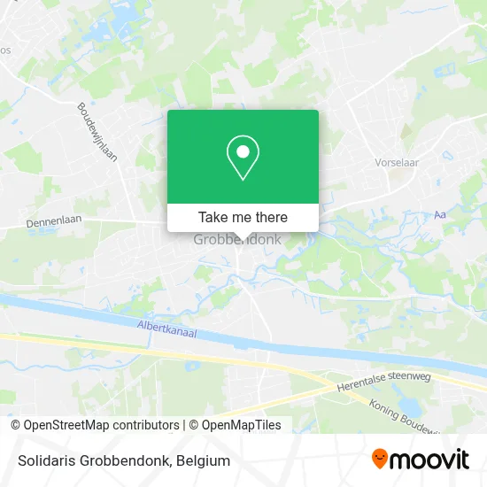 Solidaris Grobbendonk map