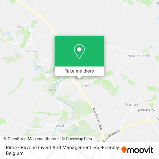 Rime - Ravone Invest And Management Eco-Friendly map